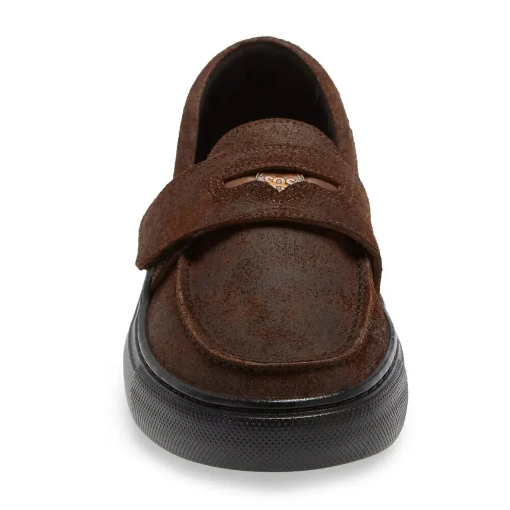 SAS Woodlawn Loafer Men's US 9 Mahogany Round Toe Slip-On Casual Shoes ZAP817